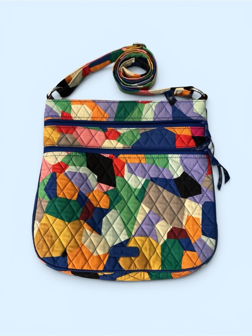 Vera Bradley Quilted Multi-Color Crossbody colorful eclectic grandpa cottagecore
